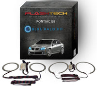 Pontiac G8 V.3 Fusion Color Change LED Halo Headlight Kit 2008-2009
