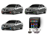 Pontiac G8 V.3 Fusion Color Change LED Halo Fog Light Kit 2008-2009