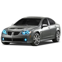 Pontiac G8 ColorChase Headlight & LED Halo Fog Light Kit 2008-2009