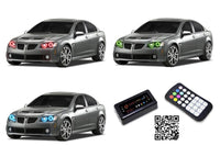 Pontiac G8 V.3 Fusion Color Change LED Halo Headlight Kit 2008-2009