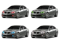 Pontiac G8 V.3 Fusion Color Change Headlight & LED Halo Fog Light Kit 2008-2009