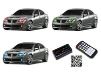 Pontiac G8 V.3 Fusion Color Change Headlight & LED Halo Fog Light Kit 2008-2009