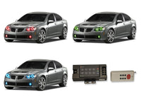 Pontiac G8 V.3 Fusion Color Change Headlight & LED Halo Fog Light Kit 2008-2009