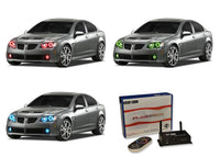 Pontiac G8 V.3 Fusion Color Change Headlight & LED Halo Fog Light Kit 2008-2009