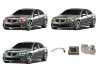 Pontiac G8 V.3 Fusion Color Change LED Halo Headlight Kit 2008-2009