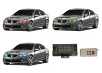 Pontiac G8 V.3 Fusion Color Change LED Halo Headlight Kit 2008-2009