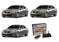 Pontiac G8 V.3 Fusion Color Change LED Halo Headlight Kit 2008-2009
