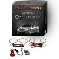 Pontiac G8 White LED Halo Headlight Kit 2008-2009