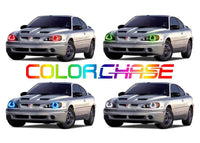 Pontiac Grand Am ColorChase LED Halo Headlight Kit 1995-2005