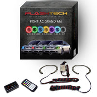 Pontiac Grand Am V.3 Fusion Color Change LED Halo Headlight Kit 1995-2005