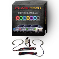 Pontiac Grand Am V.3 Fusion Color Change LED Halo Headlight Kit 1995-2005