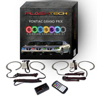 Pontiac Grand Prix V.3 Fusion Color Change LED Halo Headlight Kit 2004-2008