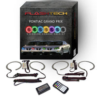 Pontiac Grand Prix V.3 Fusion Color Change LED Halo Headlight Kit 2004-2008