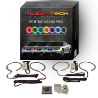 Pontiac Grand Prix V.3 Fusion Color Change LED Halo Headlight Kit 2004-2008