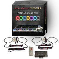 Pontiac Grand Prix V.3 Fusion Color Change LED Halo Headlight Kit 2004-2008
