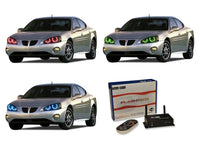Pontiac Grand Prix V.3 Fusion Color Change LED Halo Headlight Kit 2004-2008