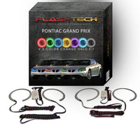 Pontiac Grand Prix V.3 Fusion Color Change LED Halo Headlight Kit 2004-2008