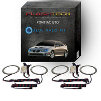 Pontiac GTO V.3 Fusion Color Change LED Halo Headlight Kit 2004-2006