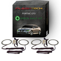 Pontiac GTO V.3 Fusion Color Change LED Halo Headlight Kit 2004-2006