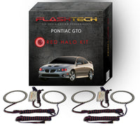Pontiac GTO V.3 Fusion Color Change LED Halo Headlight Kit 2004-2006