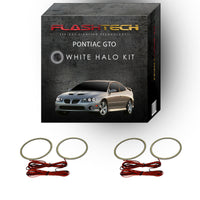 Pontiac GTO White LED Halo Headlight Kit 2004-2006