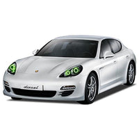 Porsche Panamera ColorChase LED Halo Headlight Kit 2010-2013