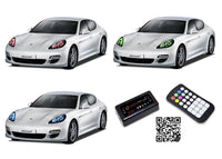 Porsche Panamera V.3 Fusion Color Change LED Halo Headlight Kit 2010-2013