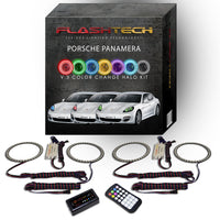 Porsche Panamera V.3 Fusion Color Change LED Halo Headlight Kit 2010-2013