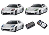 Porsche Panamera V.3 Fusion Color Change LED Halo Headlight Kit 2010-2013