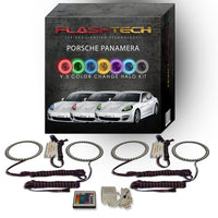 Porsche Panamera V.3 Fusion Color Change LED Halo Headlight Kit 2010-2013