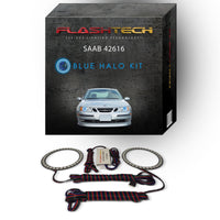 Saab 9-3 V.3 Fusion Color Change LED Halo Headlight Kit 2003-2007