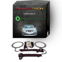 Saab 9-3 V.3 Fusion Color Change LED Halo Headlight Kit 2003-2007