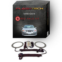 Saab 9-3 V.3 Fusion Color Change LED Halo Headlight Kit 2003-2007