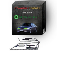Saab 9 - 3 V.3 Fusion Color Change LED Halo Headlight Kit 1999-2003