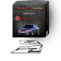 Saab 9 - 3 V.3 Fusion Color Change LED Halo Headlight Kit 1999-2003