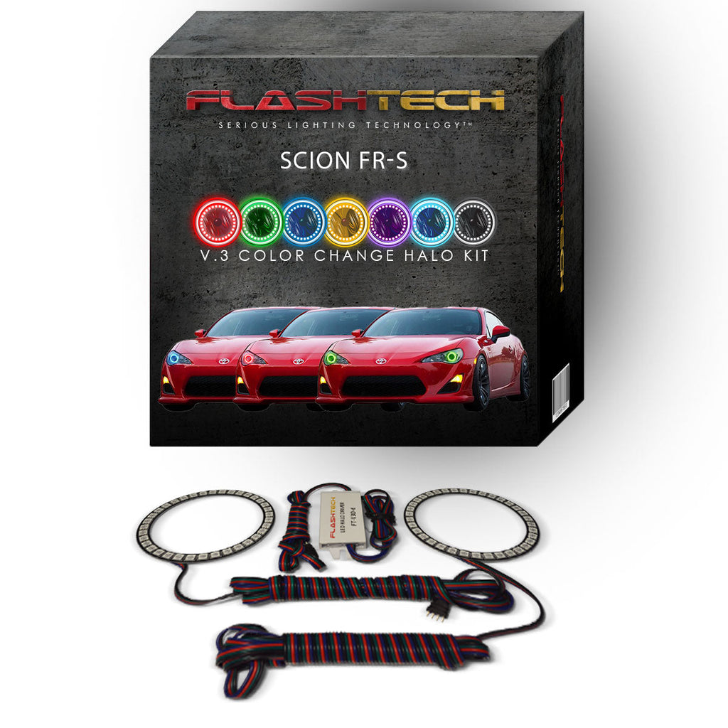 Scion FR-S V.3 Fusion Color Change LED Halo Headlight Kit 2012-2016