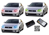 Scion tC V.3 Fusion Color Change LED Halo Headlight Kit 2005-2007