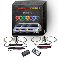 Scion tC V.3 Fusion Color Change LED Halo Headlight Kit 2005-2007