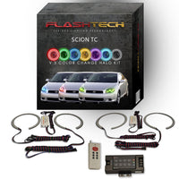 Scion tC V.3 Fusion Color Change LED Halo Headlight Kit 2005-2007