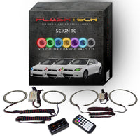 Scion tC V.3 Fusion Color Change LED Halo Headlight Kit 2008-2010