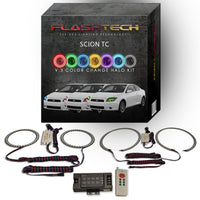 Scion tC V.3 Fusion Color Change LED Halo Headlight Kit 2008-2010