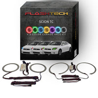 Scion tC V.3 Fusion Color Change LED Halo Headlight Kit 2008-2010