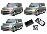 Scion xB V.3 Fusion Color Change LED Halo Headlight Kit 2004-2007