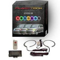 Scion xB V.3 Fusion Color Change LED Halo Headlight Kit 2004-2007