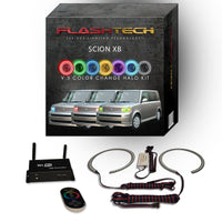 Scion xB V.3 Fusion Color Change LED Halo Headlight Kit 2004-2007