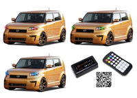 Scion xB V.3 Fusion Color Change LED Halo Headlight Kit 2008-2010