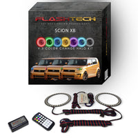 Scion xB V.3 Fusion Color Change LED Halo Headlight Kit 2008-2010