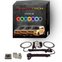 Scion xB V.3 Fusion Color Change LED Halo Headlight Kit 2008-2010