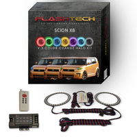 Scion xB V.3 Fusion Color Change LED Halo Headlight Kit 2008-2010