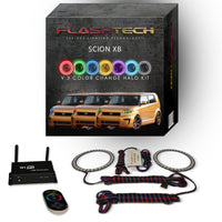 Scion xB V.3 Fusion Color Change LED Halo Headlight Kit 2008-2010